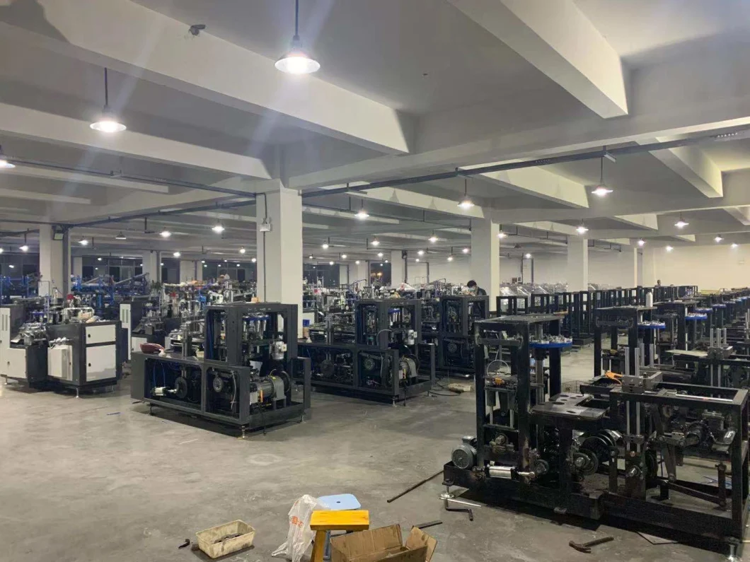 Automatic Paper Lunch Box Cups Trays Bags Maker Machine Paper Box Forming Machine Maker