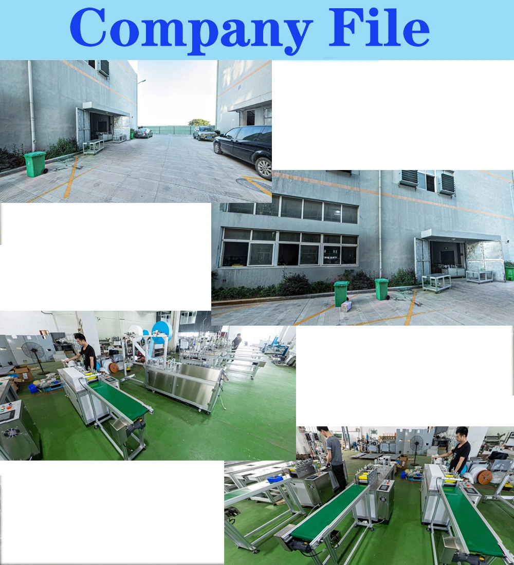 Fully Automatic Children Mask Making Machine with Earloop Welding Machine