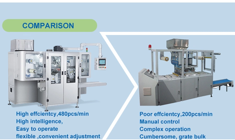 Automatic PVA Water-Soluble Film Liquid Washing Detergent Laundry Pod/Pouch/Capsule Packing Packaging Machine