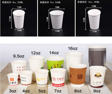 3oz -12oz تصدير آلة الأكواب الورقية Haijing إلى الولايات المتحدة الأمريكية وفرنسا
