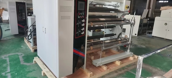 HJ-1100A-III آلة التقطيع والتقطيع BOPP 0.5mm 1100mm العرض 450m / Min 13KW