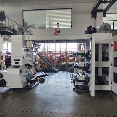 HJ-CI81400 آلة طباعة فليكس عالية السرعة 380-800 مم طول الطباعة