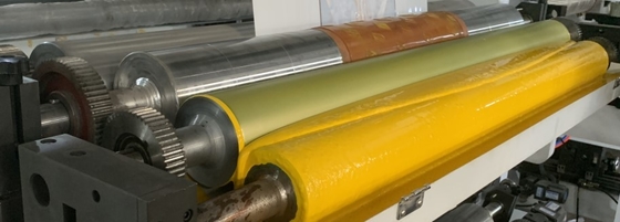 6 ألوان PP المنسوجة آلة الطباعة فليكسو 1300mm طول الطباعة
