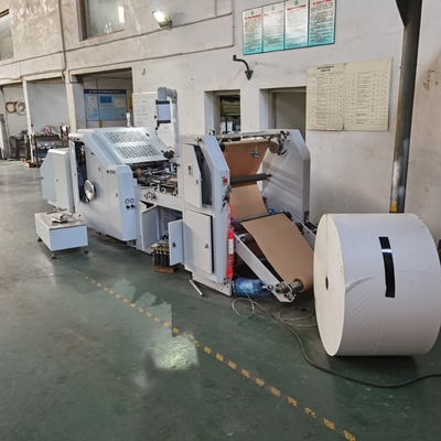380V ورق حمل حقيبة يجعل آلة أوتوماتيكية بالكامل ، 220V آلة تصنيع مقبض الورق الملتوي