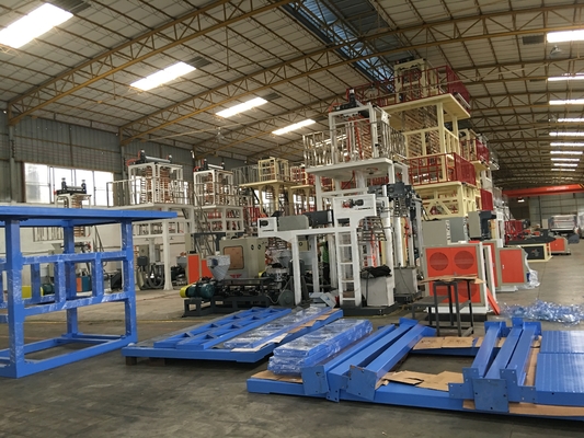 آلة بثق أحادية الطبقة البلاستيكية HDPE أحادية الطبقة برغي واحد