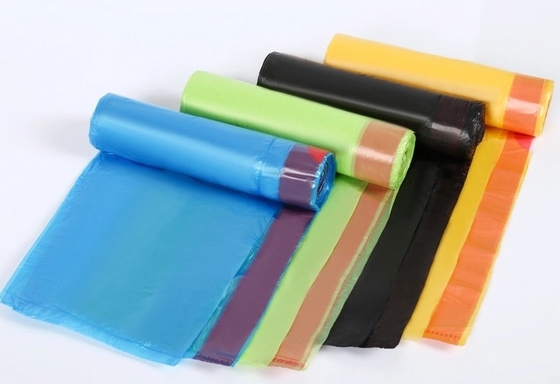 ماكينة صنع أكياس LDPE HDPE عالية السرعة بمحرك عاكس # ماكينة صنع أكياس القمامة البلاستيكية القابلة للتحلل ، 380 فولت 220 فولت