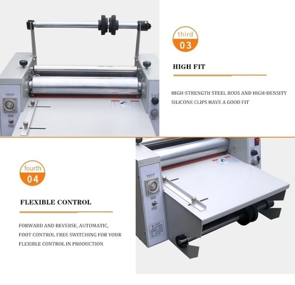 OPP 900mm الحز الترجيع آلة 5m / Min Nonweaving Film Laminating